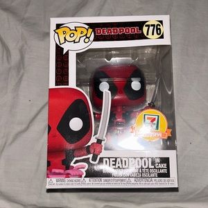 Deadpool in cake funko